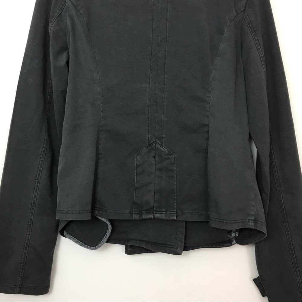 Marrakech Button Up Dark Gray Utility Military St… - image 6